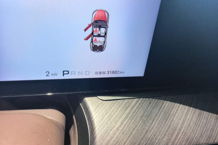 Used Denza Z9GT 2024 1100 Four-Wheel Drive Ultra Version Odometer Close Up