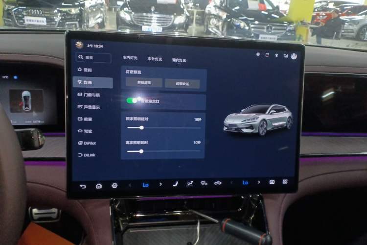 Used Denza Z9GT 2024 1100 Four-Wheel Drive Ultra Version Audio And AC Panel
