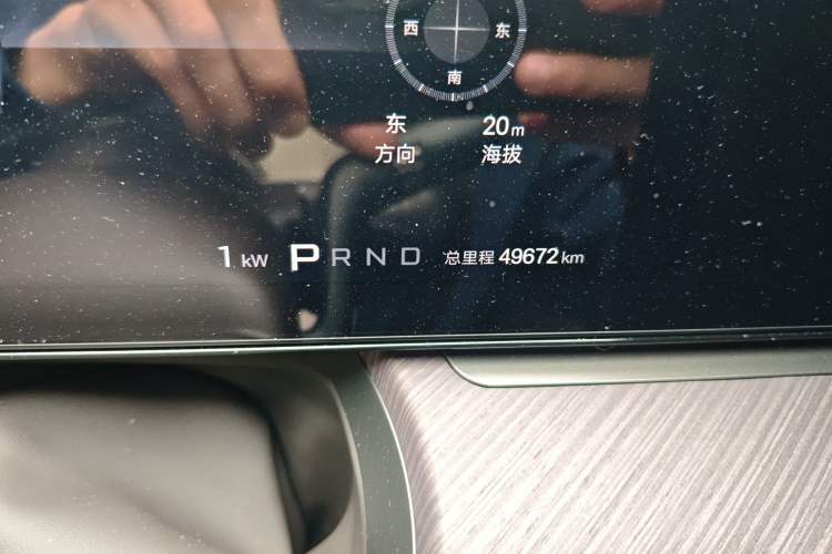Used Denza Z9GT 2024 1100 Four-Wheel Drive Ultra Version Odometer Close Up