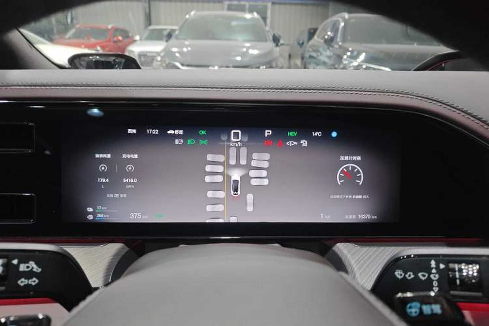 Used Denza Z9GT 2024 1100 Four-Wheel Drive Ultra Version Instrument Cluster