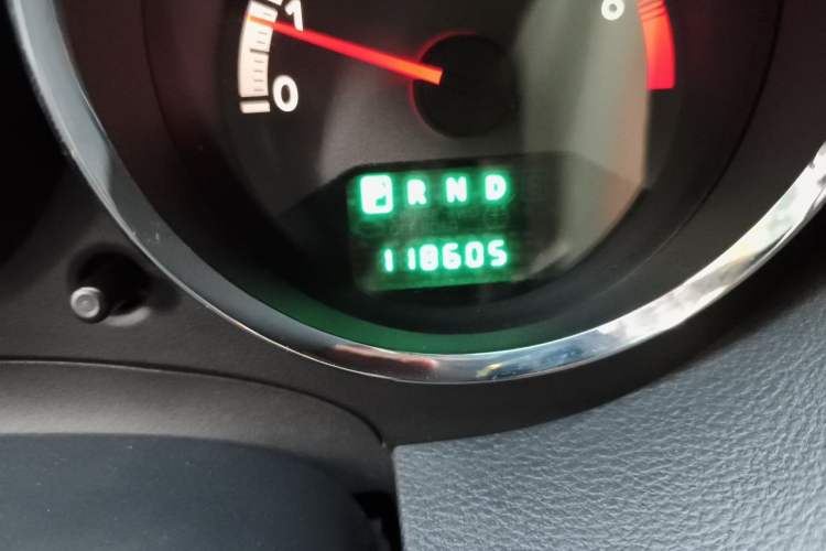 Used Dodge Caliber 2011 2.0 SXT Classic Edition Odometer Close Up