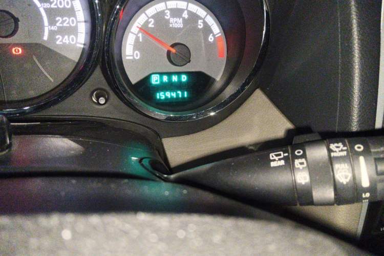 Used Dodge Caliber 2011 2.0 SXT Comfort Edition Odometer Close Up