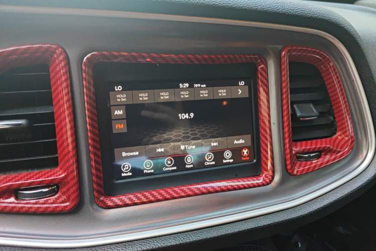 Used Dodge Challenger 2018 3.6L SXT Parallel Import Audio And AC Panel