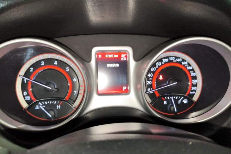 Used Dodge Journey 2013 2.4L Two-Wheel Drive Luxury Version Instrument Cluster