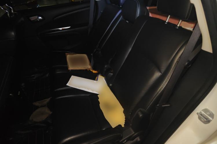 Used Dodge Journey 2013 2.4L Two-Wheel Drive Luxury Version Left Rear Seat