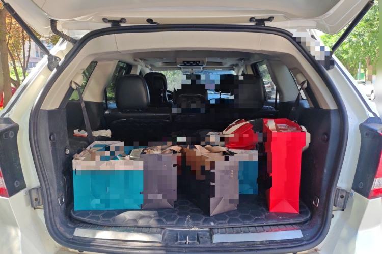 Used Dodge Journey 2013 3.6L Four-Wheel Drive Flagship Edition Trunk