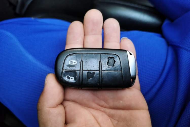 Used Dodge Journey 2013 2.4L Two-Wheel Drive Luxury Version Vehicle Key