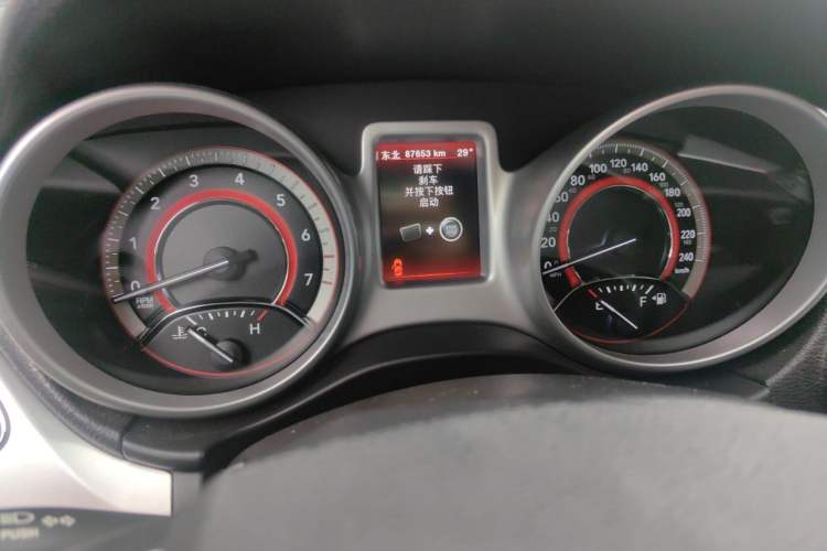 Used Dodge Journey 2014 2.4L Two-Wheel Drive Touring Edition Odometer Close Up