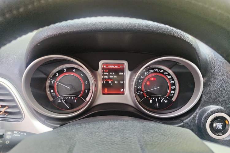 Used Dodge Journey 2014 2.4L Two-Wheel Drive Touring Edition Instrument Cluster