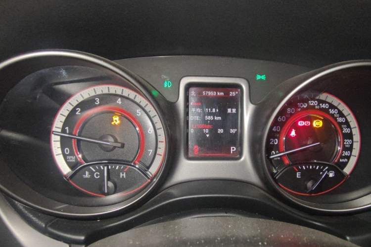 Used Dodge Journey 2016 2.4L Two-Wheel-Drive Touring Edition Instrument Cluster