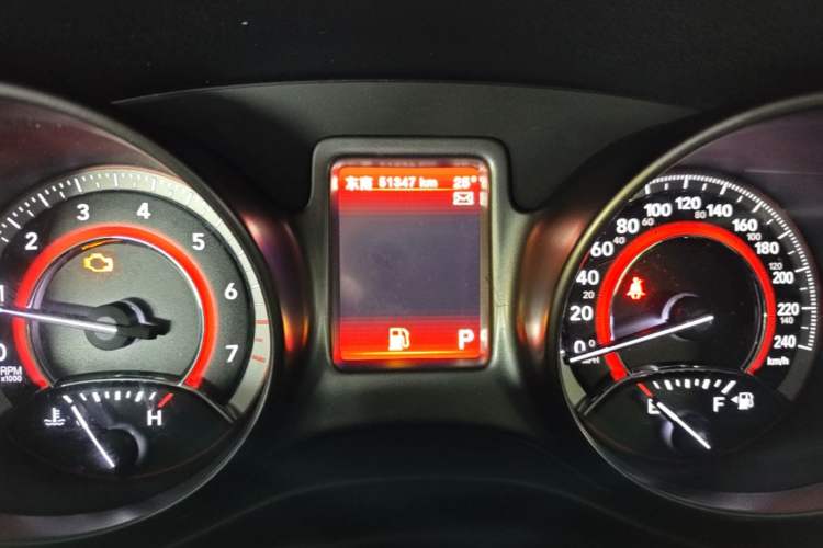Used Dodge Journey 2016 2.4L Two-Wheel-Drive Touring Edition Instrument Cluster