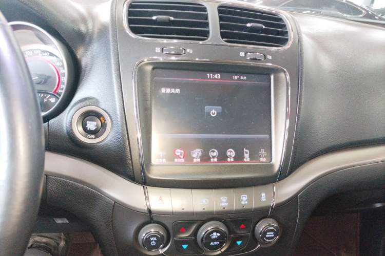Used Dodge Journey 2016 2.4L Two-Wheel-Drive Touring Edition Audio And AC Panel