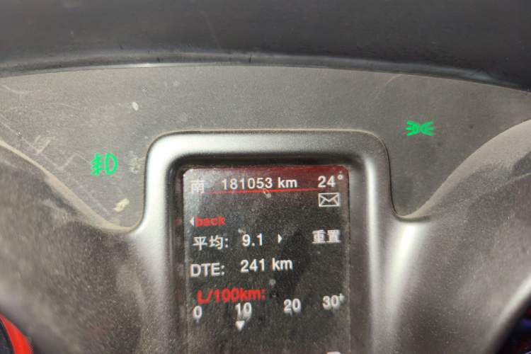 Used Dodge Journey 2016 2.4L Two-Wheel-Drive Touring Edition Odometer Close Up