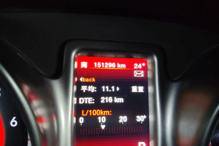 Used Dodge Journey 2016 2.4L Two-Wheel-Drive Touring Edition Odometer Close Up