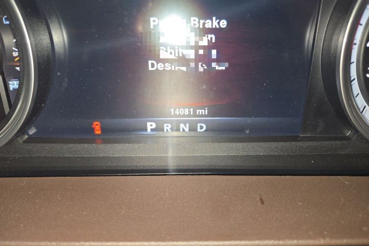 Used Dodge SRT  Odometer Close Up