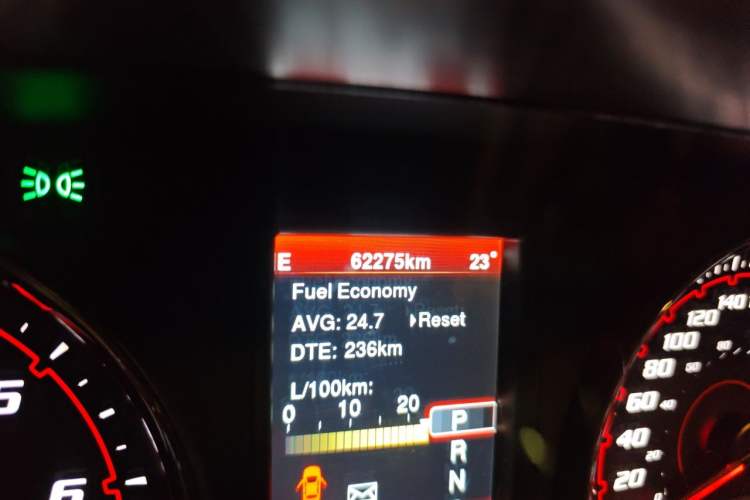 Used Dodge SRT  Odometer Close Up