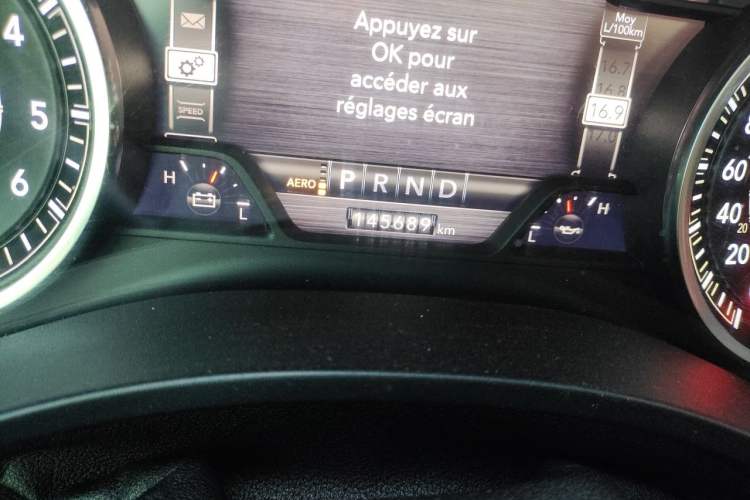 Used Dodge SRT  Odometer Close Up