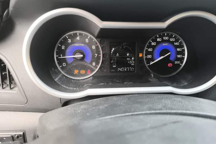 Used Dongfeng Aeolus A30 2014 1.5L Manual Smart Drive Smart Edition Odometer Close Up