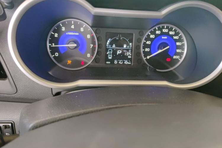 Used Dongfeng Aeolus A30 2014 1.5L Automatic Luxury Version Odometer Close Up