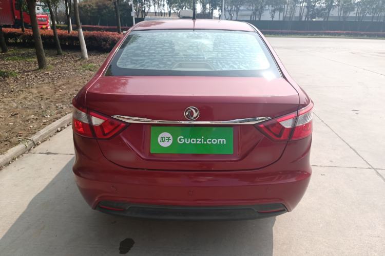 Used Dongfeng Aeolus A30 2014 1.5L Automatic ZhiShang Model Rear