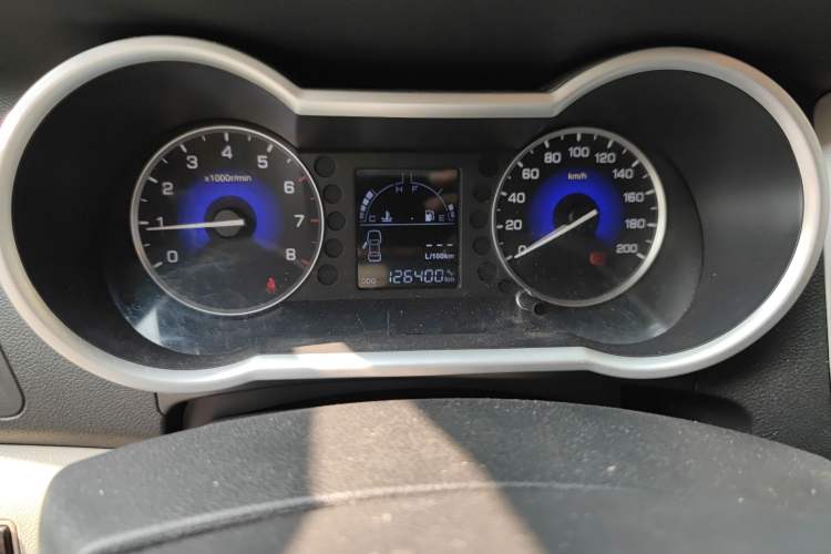 Used Dongfeng Aeolus A30 2014 1.5L Manual Smart Drive Smart Edition Odometer Close Up