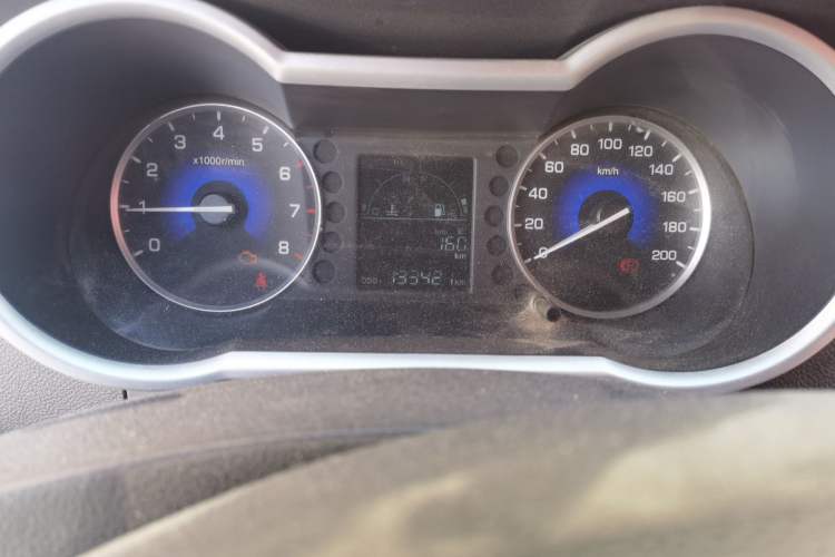 Used Dongfeng Aeolus A30 2014 1.5L Manual Smart Drive Smart Edition Odometer Close Up