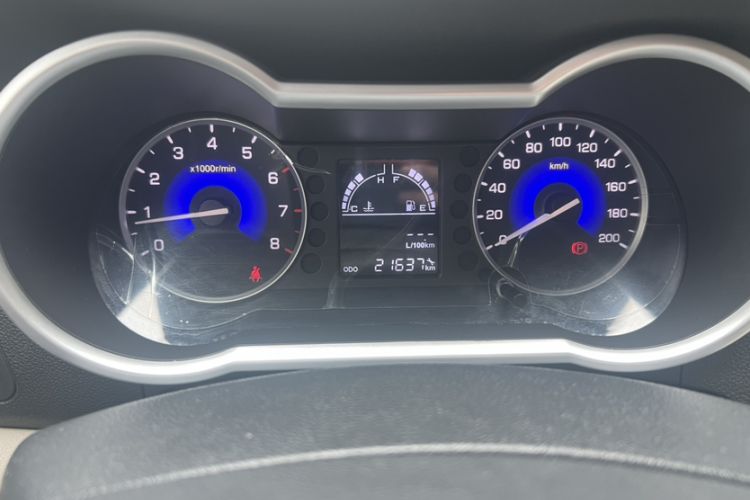 Used Dongfeng Aeolus A30 2014 1.5L Manual Sishang Model Odometer Close Up