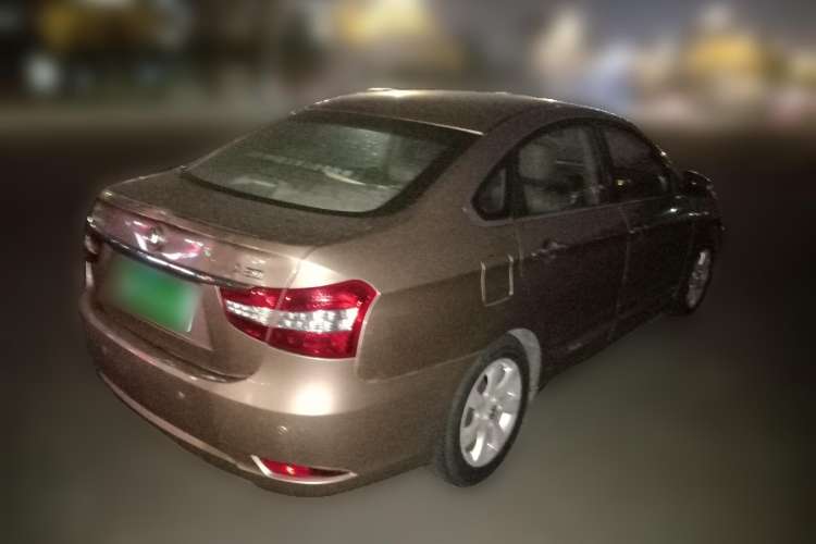 Used Dongfeng Aeolus A60 2012 1.6L Automatic Prestige Model Rear Right 45 Deg