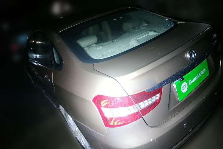 Used Dongfeng Aeolus A60 2012 1.6L Manual Luxury Model Rear Left 45 Deg
