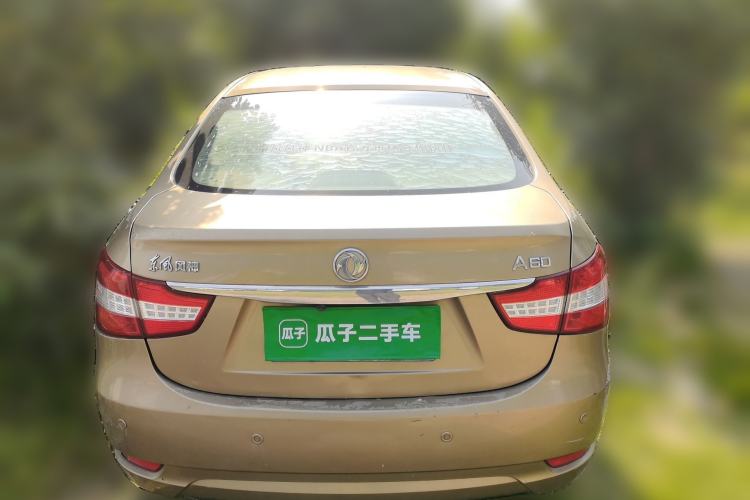 Used Dongfeng Aeolus A60 2012 1.6L Manual Luxury Model Rear