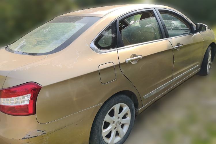 Used Dongfeng Aeolus A60 2012 1.6L Manual Luxury Model Rear Right 45 Deg