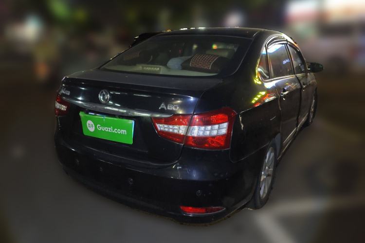 Used Dongfeng Aeolus A60 2012 1.6L Automatic Prestige Model Rear Right 45 Deg
