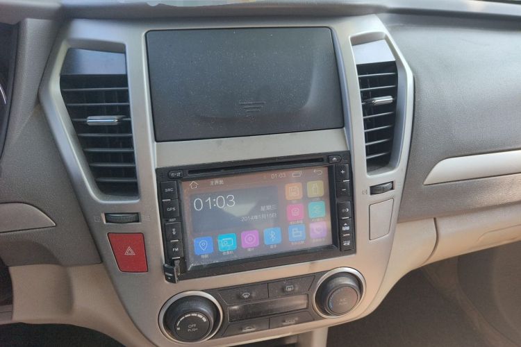 Used Dongfeng Aeolus A60 2012 1.6L Manual Luxury Model Audio And AC Panel