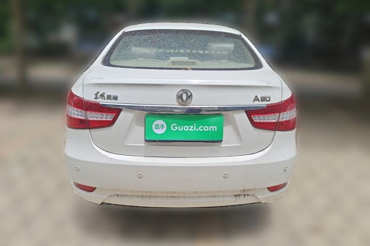 Used Dongfeng Aeolus A60 2012 1.6L Manual Luxury Model Rear