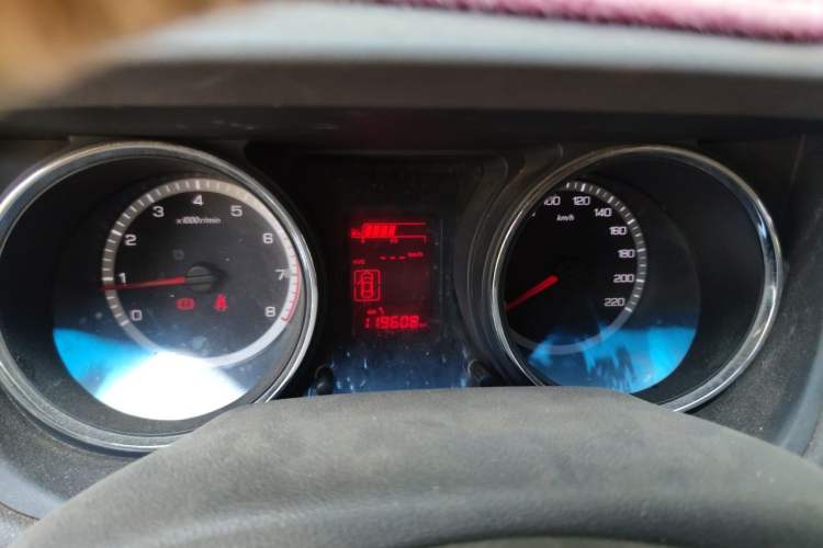 Used Dongfeng Aeolus A60 2012 1.6L Manual Luxury Model Instrument Cluster