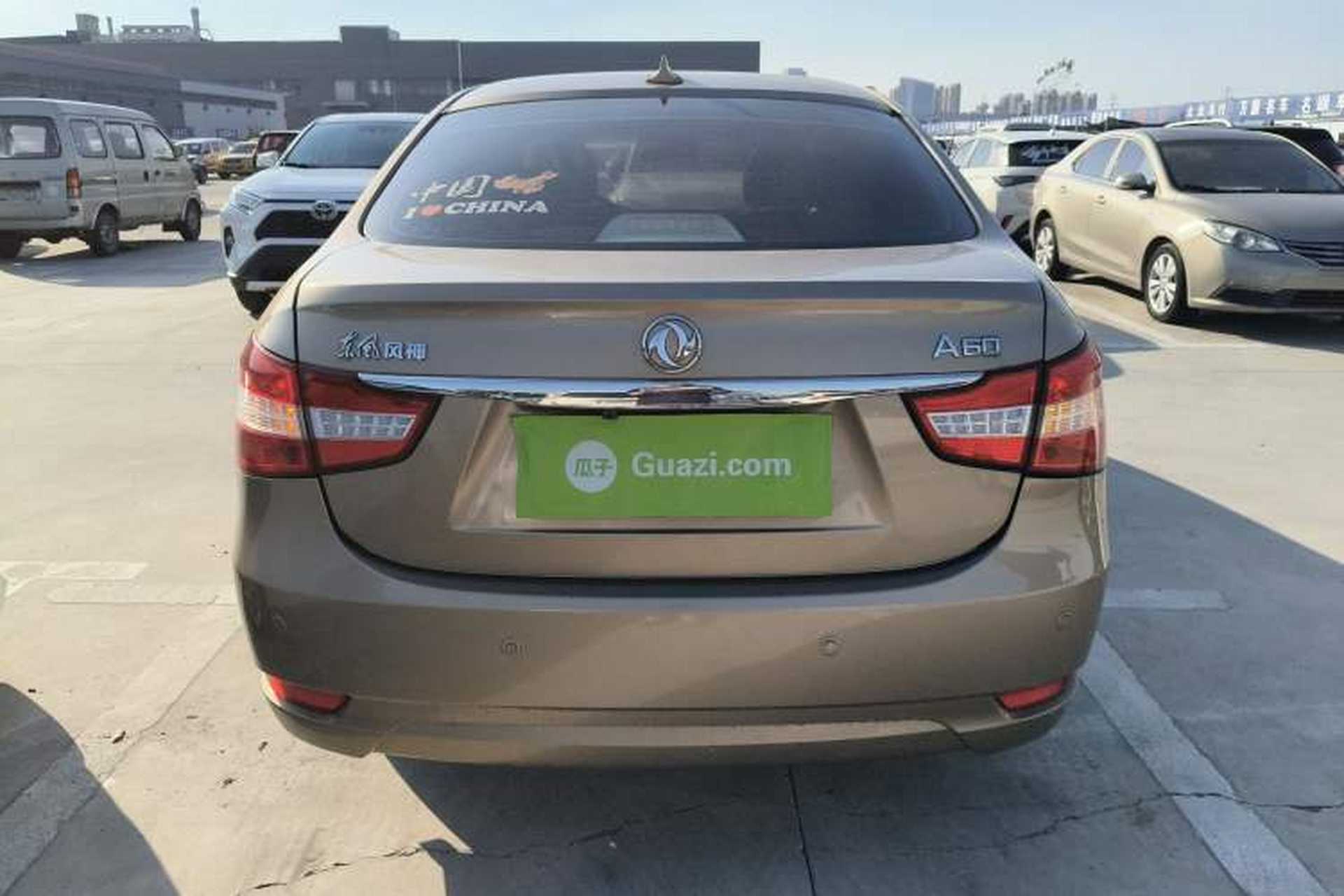 Used Dongfeng Aeolus A60 2012 1.6L Manual Luxury Model Rear