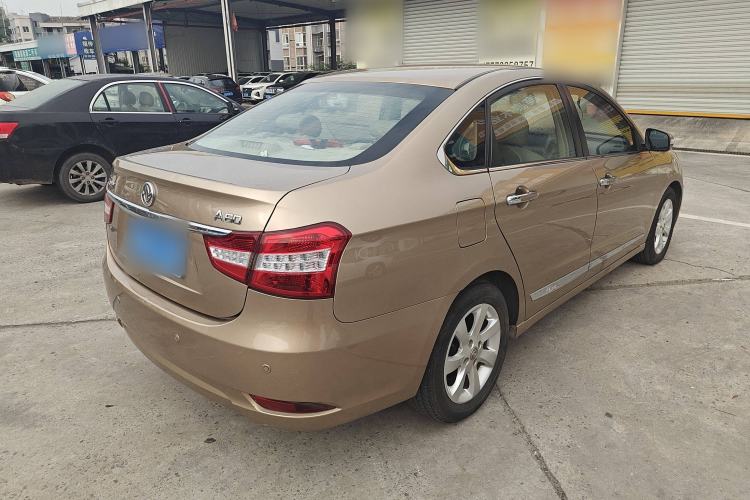 Used Dongfeng Aeolus A60 2012 1.6L Automatic Luxury Version Rear Right 45 Deg
