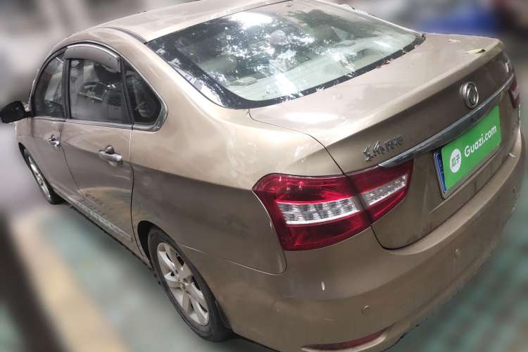 Used Dongfeng Aeolus A60 2014 2.0L CVT Tech Version Rear Left 45 Deg