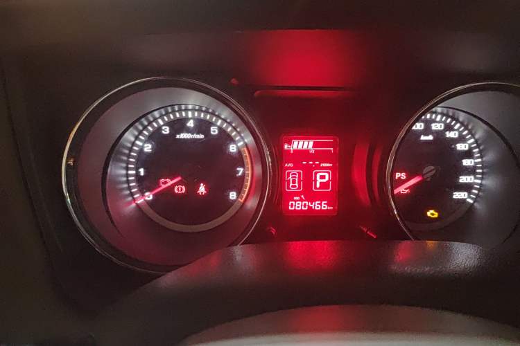 Used Dongfeng Aeolus A60 2014 1.6L Automatic Luxury Model Instrument Cluster