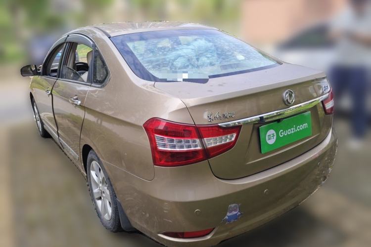 Used Dongfeng Aeolus A60 2014 1.6L Automatic Luxury Model Rear Left 45 Deg