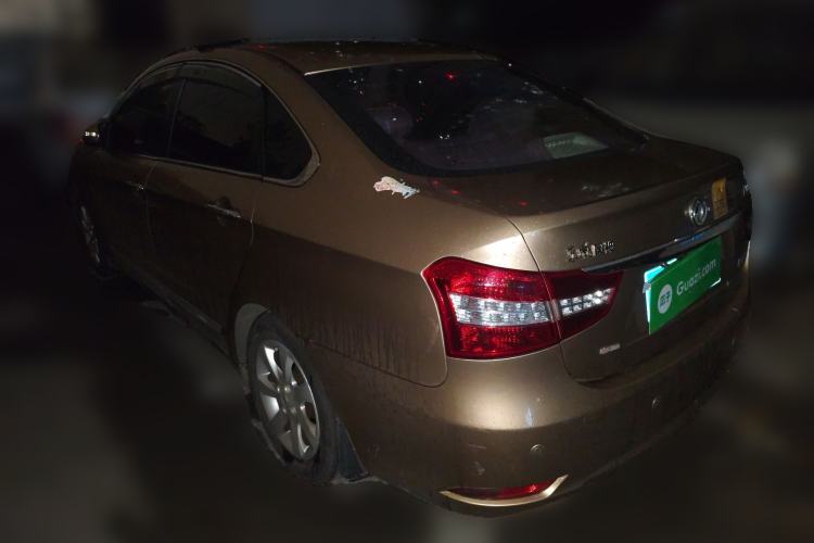 Used Dongfeng Aeolus A60 2014 1.6L Automatic Luxury Model Rear Left 45 Deg