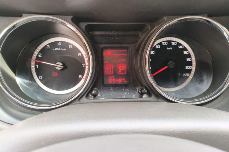 Used Dongfeng Aeolus A60 2014 1.6L Automatic Prestige Model Instrument Cluster