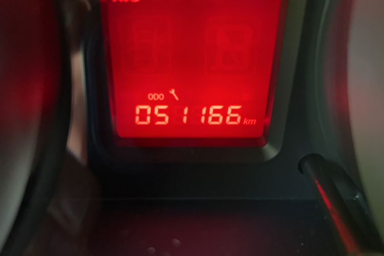 Used Dongfeng Aeolus A60 2014 1.5L Manual Elite Model Odometer Close Up