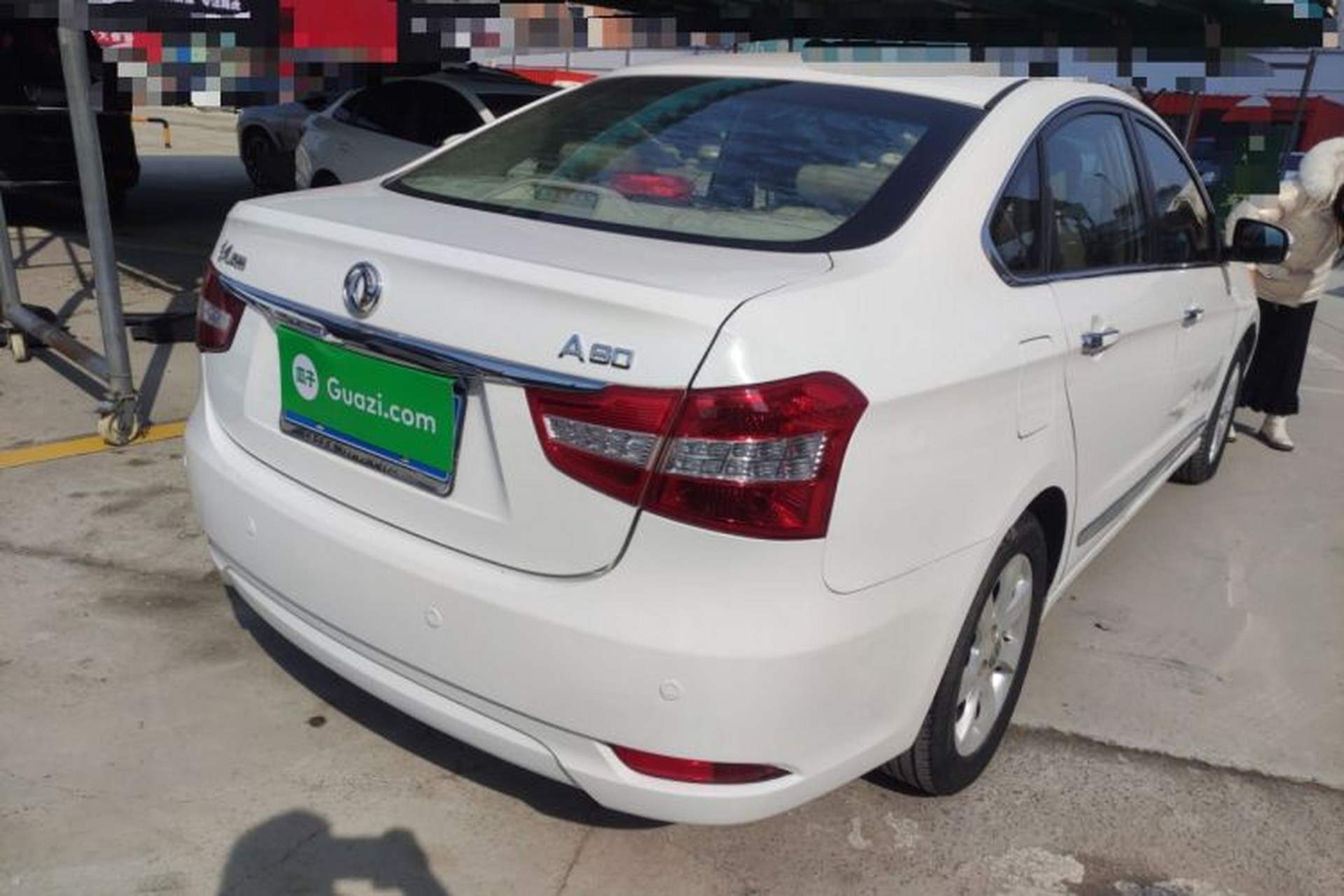 Used Dongfeng Aeolus A60 2014 1.6L Automatic Luxury Model Rear Right 45 Deg
