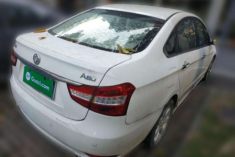 Used Dongfeng Aeolus A60 2014 1.6L Automatic Luxury Model Rear Right 45 Deg