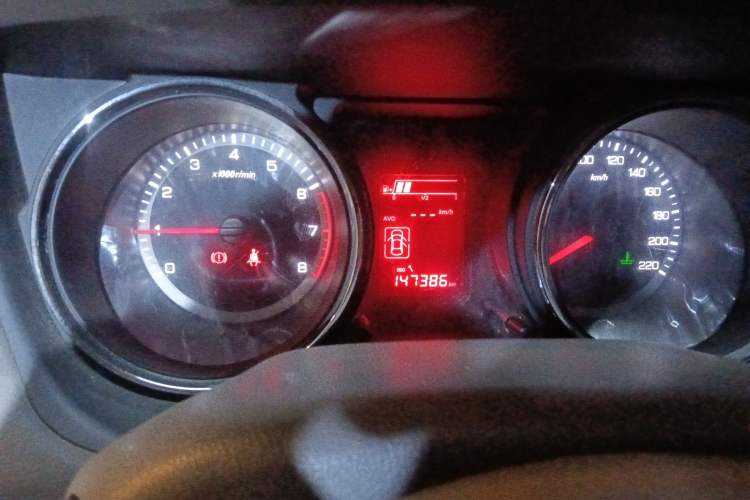 Used Dongfeng Aeolus A60 2014 1.6L Manual Luxury Model Instrument Cluster