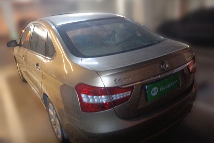 Used Dongfeng Aeolus A60 2014 1.6L Manual Luxury Model Rear Left 45 Deg