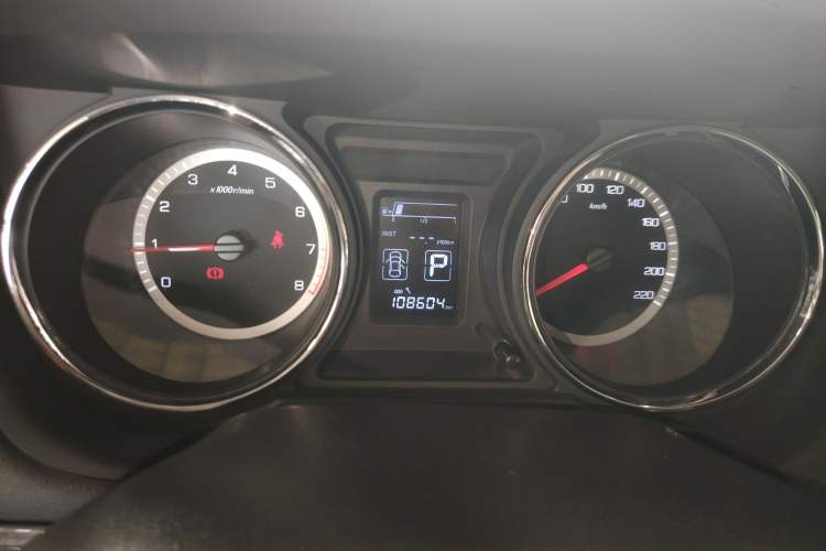 Used Dongfeng Aeolus A60 2016 1.6L Automatic Luxury Model Instrument Cluster