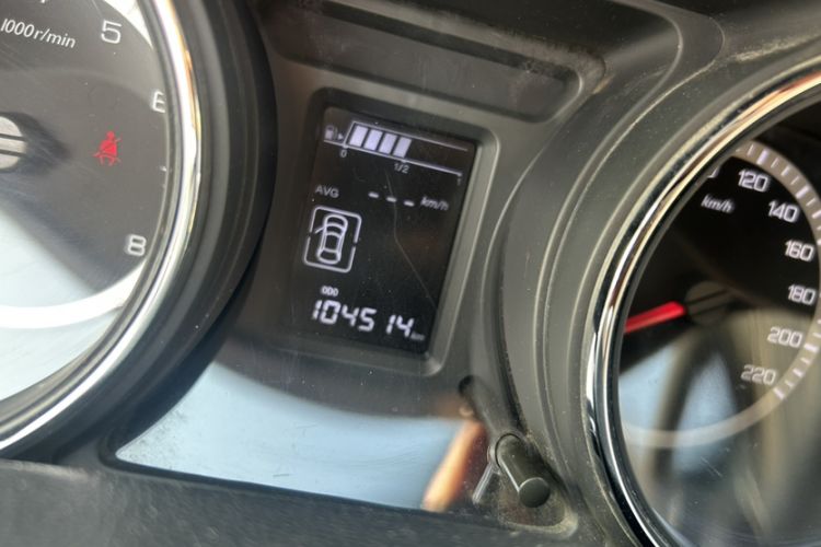 Used Dongfeng Aeolus A60 2016 1.5L Manual Luxury Model Odometer Close Up