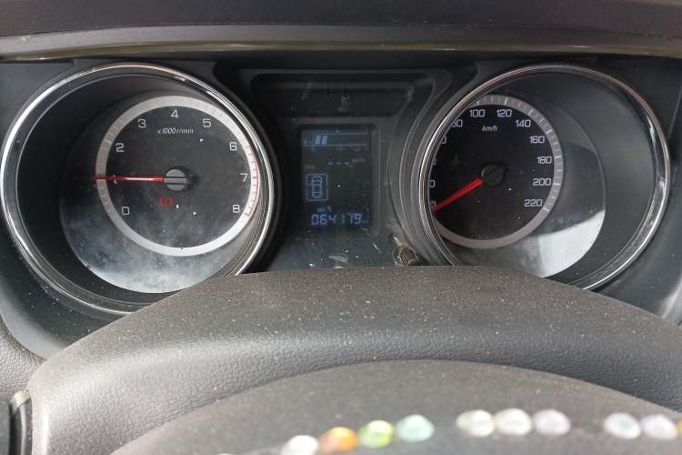 Used Dongfeng Aeolus A60 2016 1.5L Manual Luxury Version Odometer Close Up